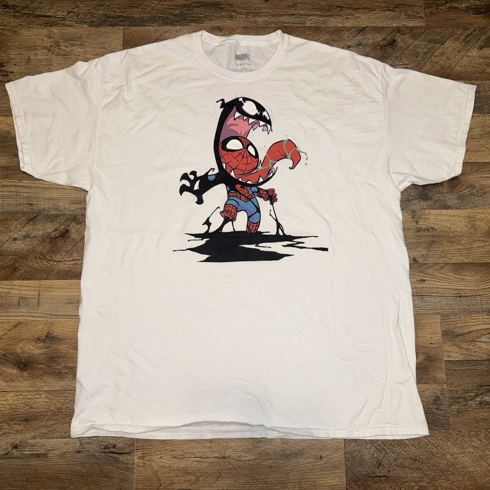 Marvel Comics Skottie Young Venom Spiderman T-Shirt Men's Size 2XL